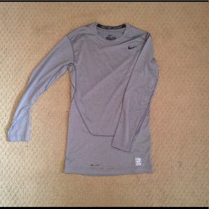 Nike pro combat workout shirt